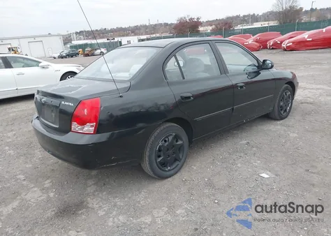 2004 Hyundai Elantra Gls/Gt из США, поврежденный, VIN KMHDN46D94U742864